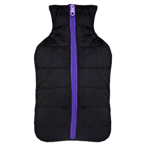 Guatero Thermicachile 2 Lt Parka Negra Cierre Morado-0