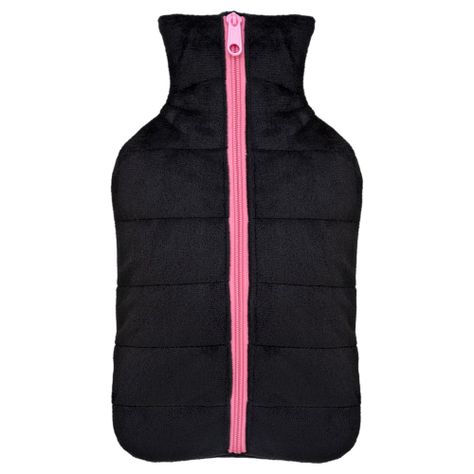 Guatero Thermicachile 2 Lt Parka Negra Cierre Rosado-0