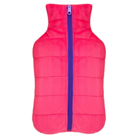 Guatero Thermicachile 2 Lt Parka Fucsia Cierre Morado-0