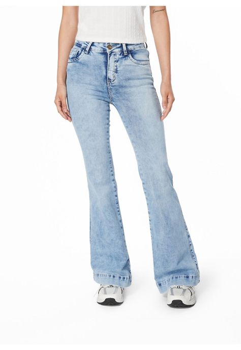 JEANS MIRÓ FLARE TIRO BAJO-1