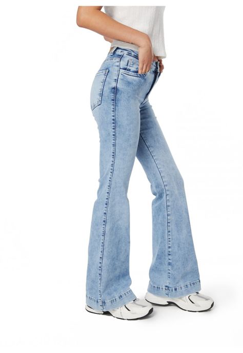 JEANS MIRÓ FLARE TIRO BAJO-2