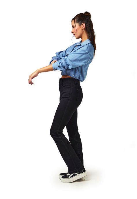 Jeans Emi Straight - Recto Negro Efesis-1
