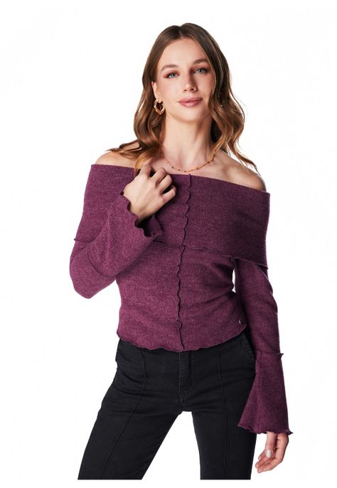 SWEATER GRECO CROP BARDOT Y RULE BURDEO-1