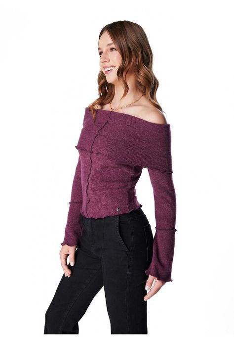 SWEATER GRECO CROP BARDOT Y RULE BURDEO-2