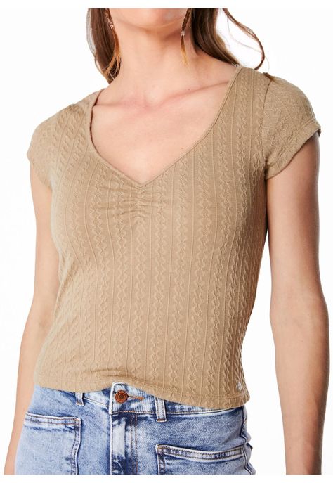 POLERA GRAZI REGULAR RECOGIDO ESCOTE-2