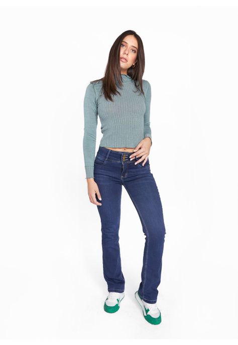 Jeans Isi Straight - Recto Azul Efesis-5
