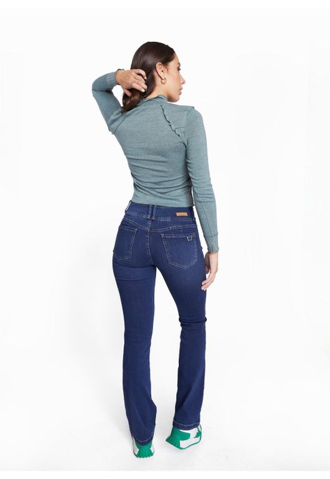 Jeans Isi Straight - Recto Azul Efesis-6