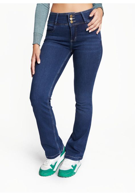 Jeans Isi Straight - Recto Azul Efesis-7