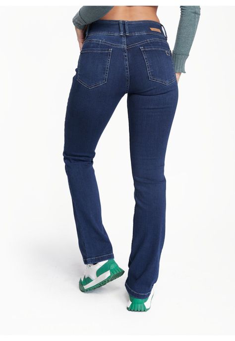 Jeans Isi Straight - Recto Azul Efesis-8