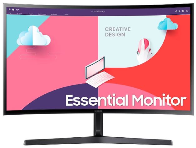 Monitor Samsung LS27C366EALXZS 27" 1920x1080 HDMI/VGA  Curvo-0
