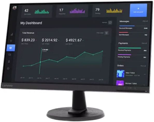 Monitor Lenovo Thinkvision C24-40 24" 1920x1080 HDMI/VGA Plano-0