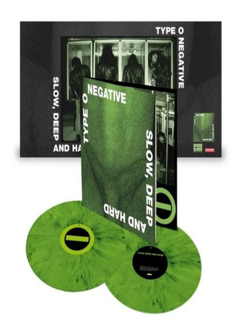 Type O Negative – Slow, Deep And Hard (Vinilo)-1