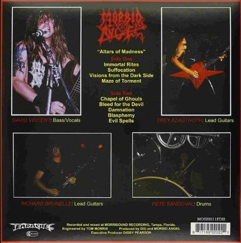Morbid Angel – Altars of Madness (Vinilo)-1
