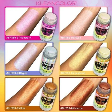 Iluminador Kleancolor Sticks Shines BH1150 - 03 - HYPER-2