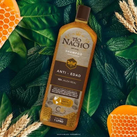  Shampoo Tío Nacho Anticaida Anti-edad -  1 LITRO -2