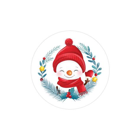 Set 6 Individuales Navidad 17 Redondo-1
