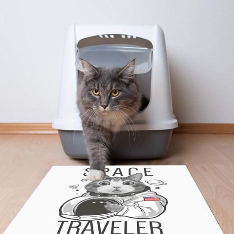 Alfombra Vinílica Pet Space Traveler  70x70 cm-2