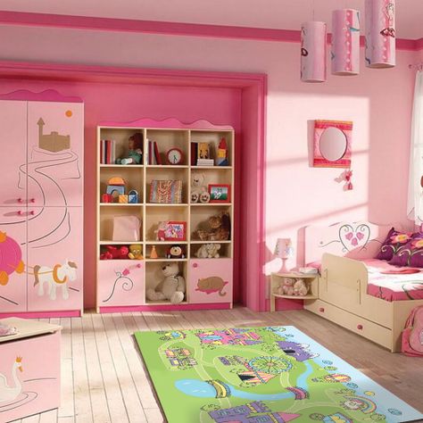 Alfombra Vinílica Infantil Castillo Davanti 140x160 cm-1
