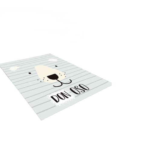 Alfombra Vinílica Infantil Don Oso 140x180 cm-0