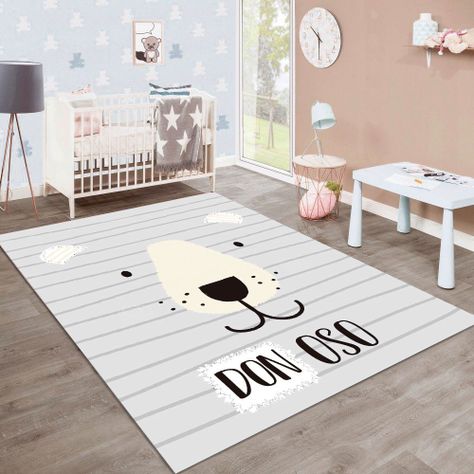 Alfombra Vinílica Infantil Don Oso 140x180 cm-1