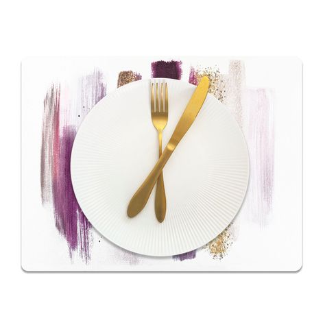 Set 4 Individuales Pinceladas Rectangular-2