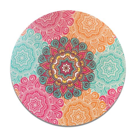 Set 6 Individuales Mandalas Redondo-0