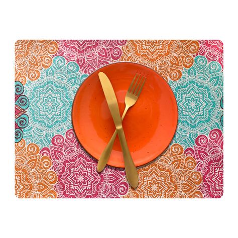 Set 4 Individuales Mandalas Rectangular-2
