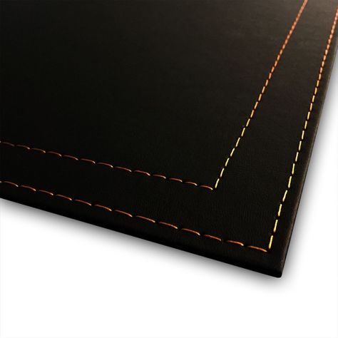 Set 4 Individuales Negro Rectangular-2