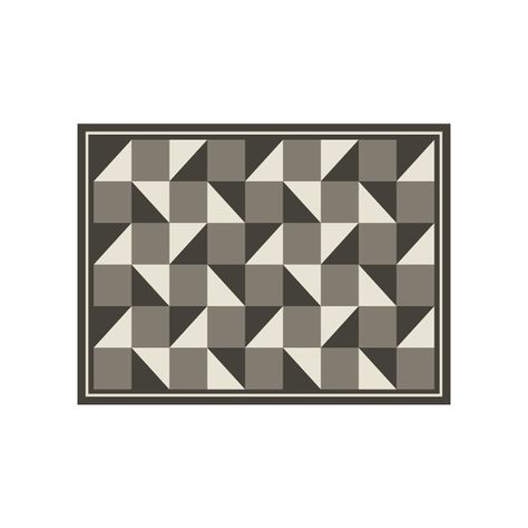 Alfombra Vinílica Living  Tablero Titanium 70x140 cm-0