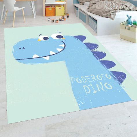 Alfombra Vinílica Infantil Poderoso Dino 140x220 cm-3