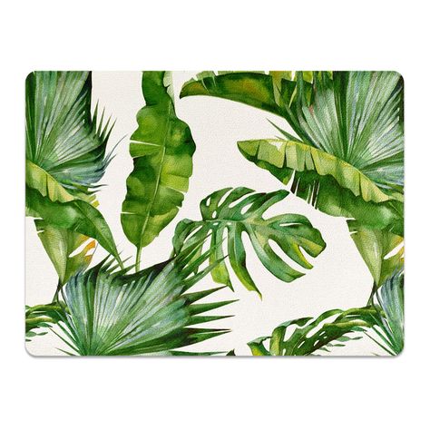 Set 4 Individuales Plantas Rectangular-0