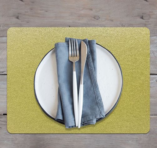 Set de 8 Individuales Novo Cuero Lemon-3