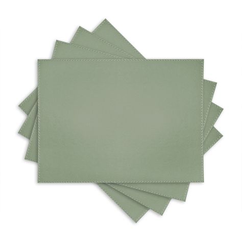 Set 4 Individuales Gustave Mint Rectangular-1
