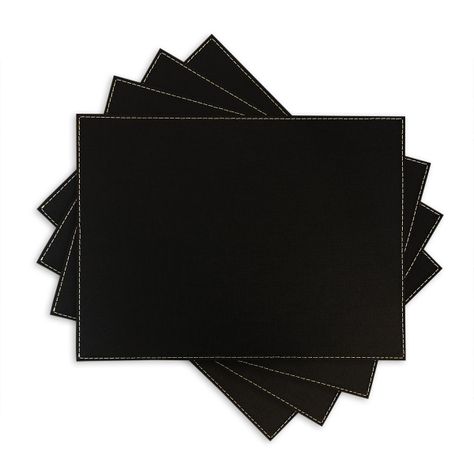 Set 4 Individuales Raven Rectangular-1