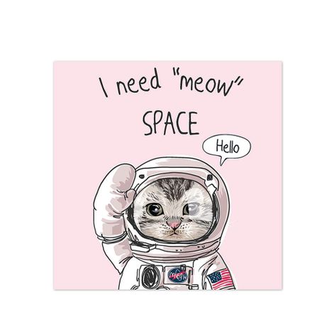 Alfombra Vinílica Pet Meow Space  70x70 cm-0