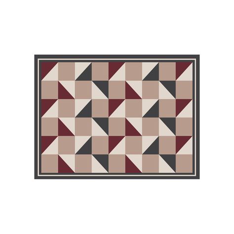 Alfombra Vinílica Living  Tablero Redwood 50x70 cm-0