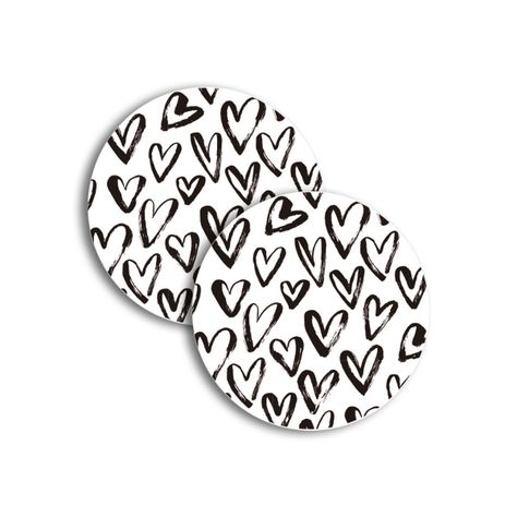 Set 6 Individuales Love Pop Art Redondo-1