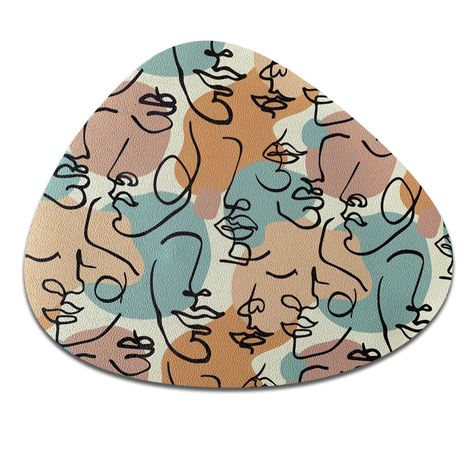 Set 6 Individuales Caras Stone-0