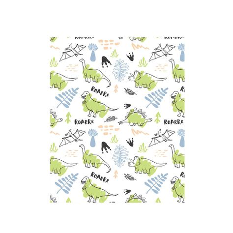 Alfombra Vinílica Infantil Dinoaventura 140x220 cm-0