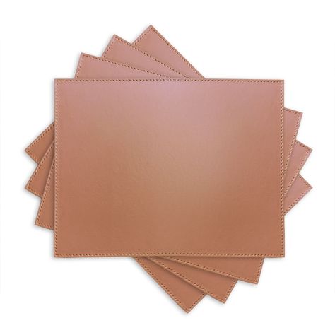 Set 4 Individuales Pink Camille Rectangular-1