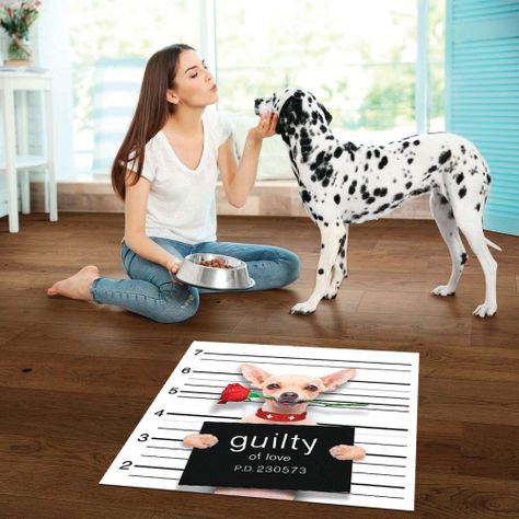 Alfombra Vinílica Pet Bad Chihuahua 70x70 cm-1