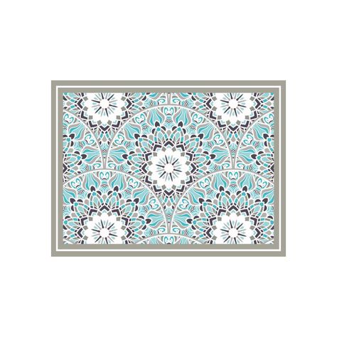 Alfombra Vinílica  Mandala Tradicional 70x140 cm-0
