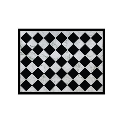 Alfombra Vinílica  Rombo Dama Classic Marble 70x100 cm-0