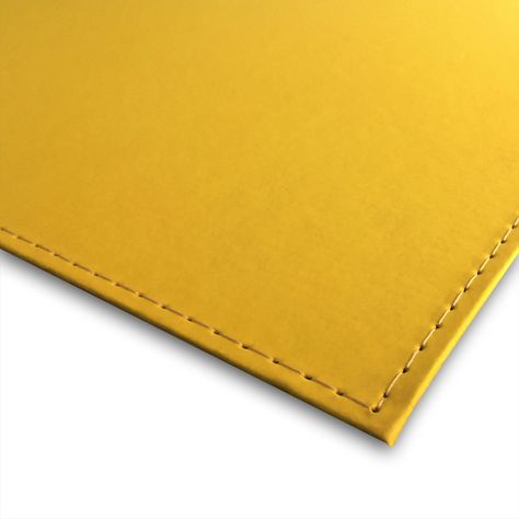 Set 4 Individuales Aubrey yellow Rectangular-3