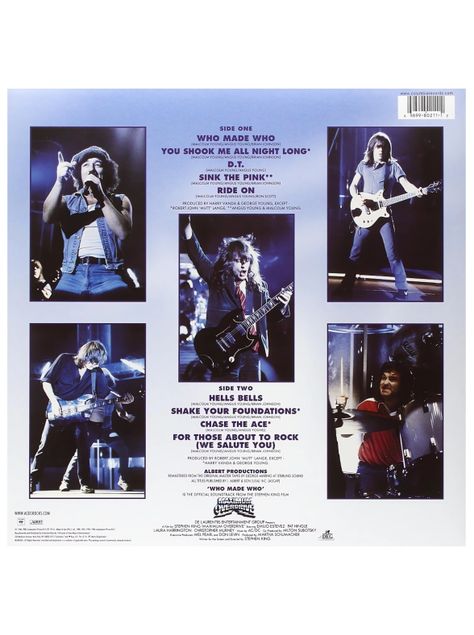 Vinilo - AC/DC - Who Made Who-1