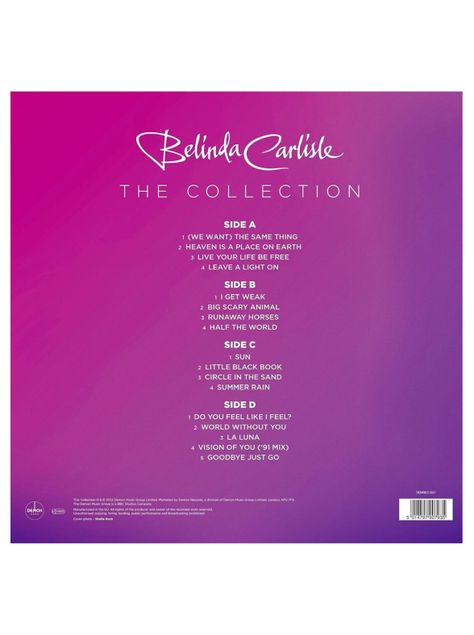 Vinilo - Belinda Carlisle - Collection-1