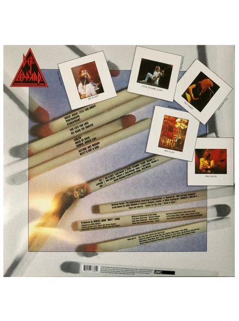 Vinilo - Def Leppard - Pyromania-1