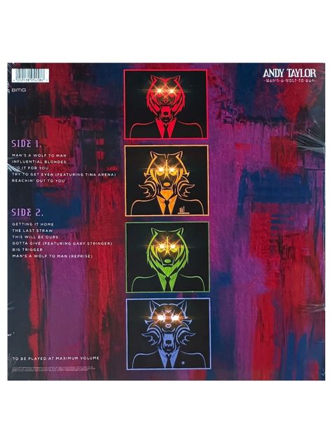 Vinilo - Andy Taylor - Man's A Wolf To Man-1