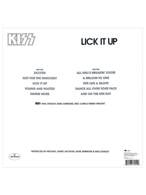 Vinilo - Kiss - Lick It Up-1