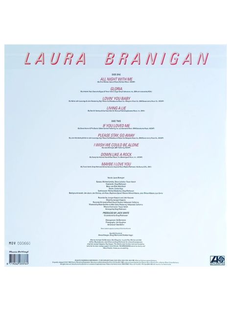 Vinilo - Laura Branigan - Branigan-1
